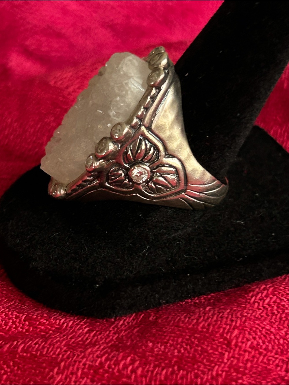 Silpada Beauty in the Rough Ring - R2942 - Size 9.5 - Picture 2 of 6